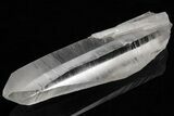 Striated Lemurian Quartz Crystal - Brazil #212534-1